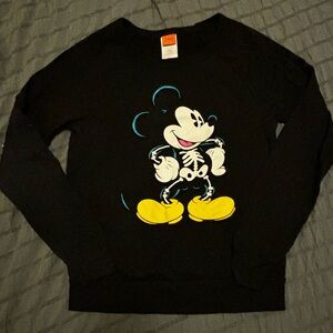 Disney Glow in the Dark Mickey Mouse halloween sweater